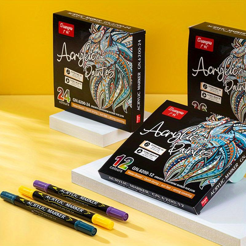 

84 цвета маркера с тонким наконечником/кисточкой, двухсторонний маркер, ручка для каллиграфии, граффити, манги, рисования, школьные канцелярские принадлежности, маркеры с тонким наконечником и кисточкой