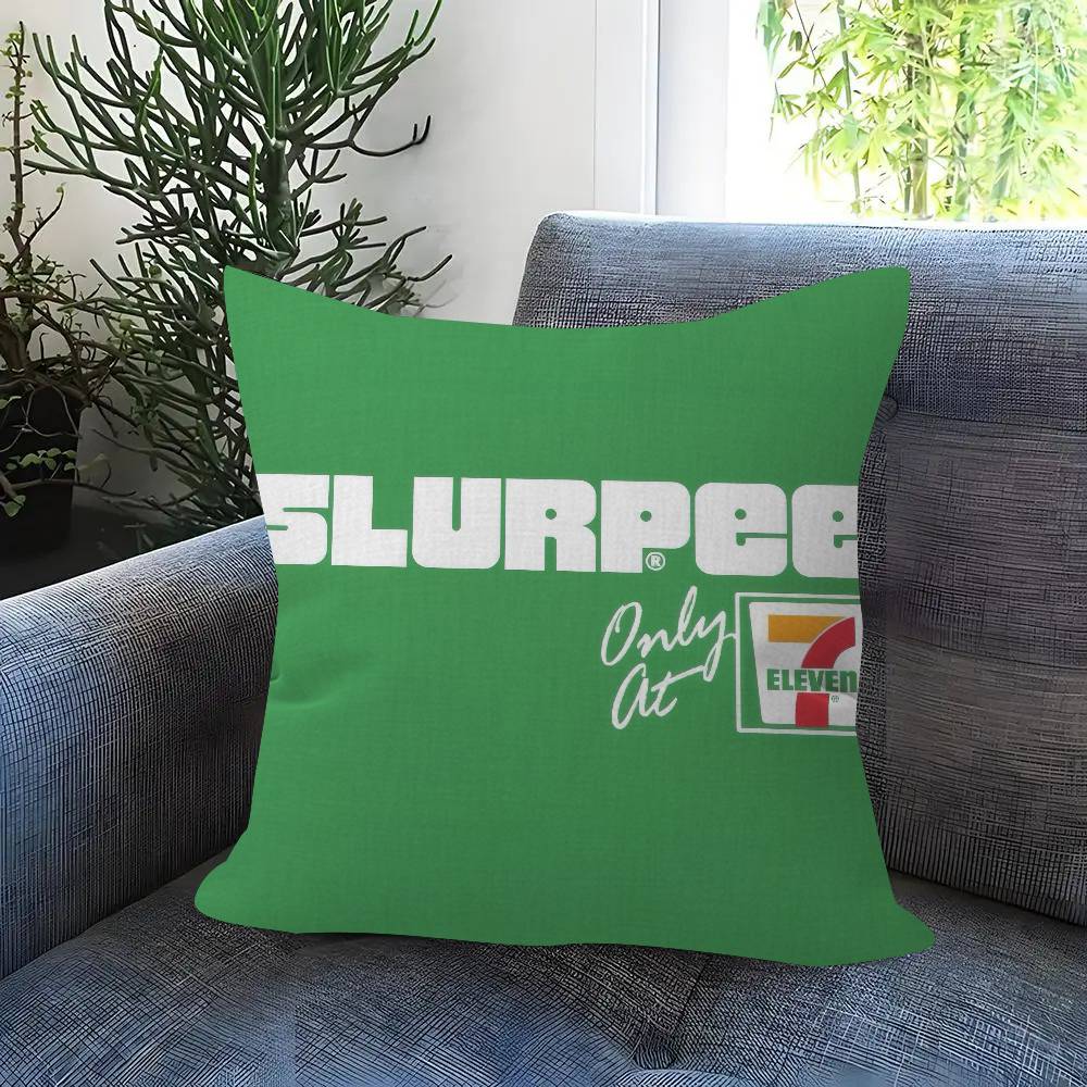 Pillow Anime Pillow Sofa Bed Head Pillow Cover Cushion Cover 45x45 cm Fashion LOGO 7EELEVENS