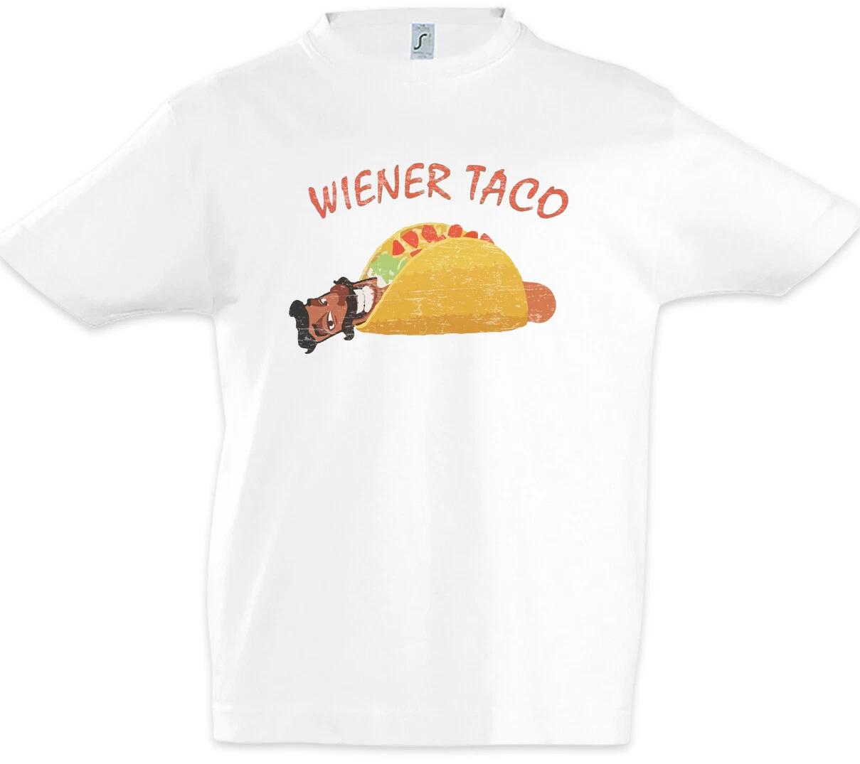Vienna Taco Kids Boys kids boys T-Shirt Insatiable Tacco Symbol Logo Restaurant Diner 110