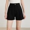 Gejin Damen Slim-Fit Weitbeinige Freizeitshorts