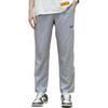 Nike Dri-FIT Solid Logo Gerades Bein Atmungsaktive Strick-Sporthose Herren Unterteile Grau DM6627-073
