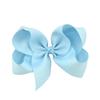 1Pc 40Colors 6'' Solid Colors Grosgrain Ribbon Hair Clips For Cute Girls Large Hairpins Boutique Barrettes Kids Hair Accessories