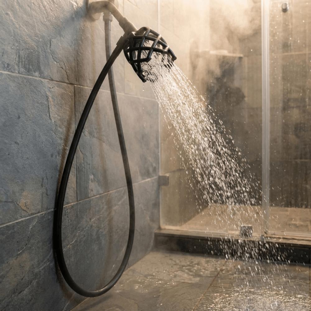 Dense Outlet Layout 3D Micro Hole Shower Head Boost Water Pressure Shower Daily Shower