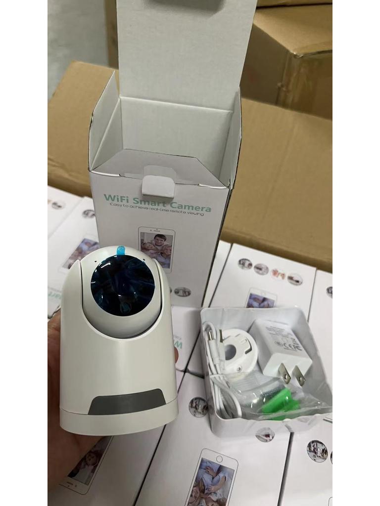 iCsee Dual-Lens HD WiFi Camera: Smart 360° Full-Color Night Vision Security