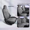 Geely Xingyuan All-Season Suede Ventilated Half-Wrap Seat Cushion Cover