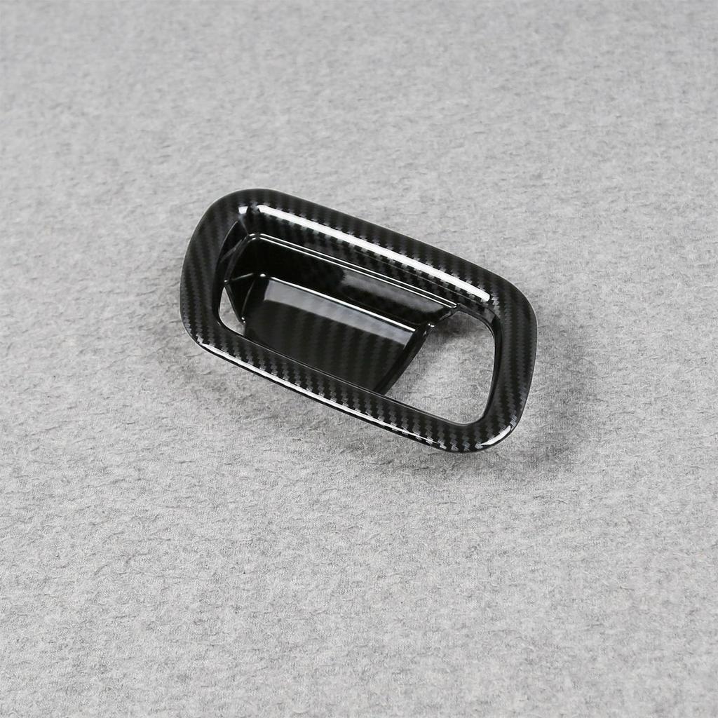 RUIQ Front and Rear Inner Door Handle Garnishes for the New Honda Freed GT Series Carbon Fiber (Black Finish)