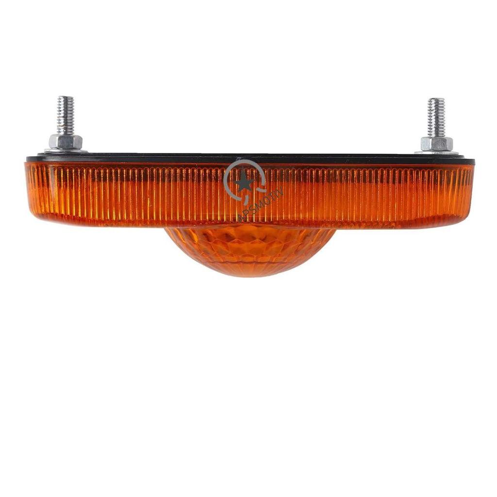 8-Pack Amber 4.5" Marker Lights 24V  Surface Mount LED Trailer Running Lights for Semi Truck, Freightliner Cascadia, RV, UTE, UTV