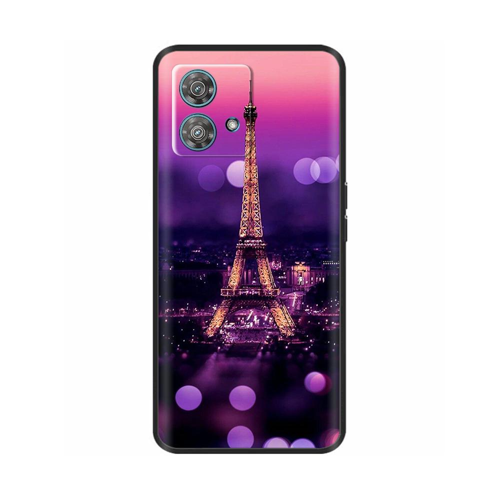 For Moto Edge 40 Neo Case Shockproof Shell Soft Silicone TPU Back Cover For Motorola Moto Edge40 Edge 40 Neo 5G Phone Cases Etui