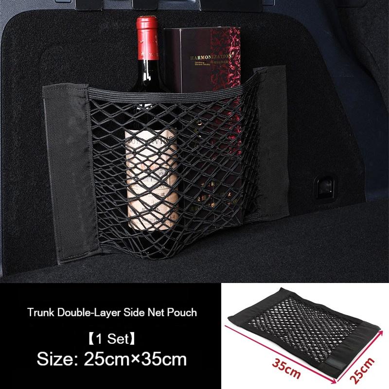 

For Rivian R1S R 1S R-1S Car Cargo Net Stretchable Elastic Trunk Mesh Cargo Storage And Organization Net Including Hooks