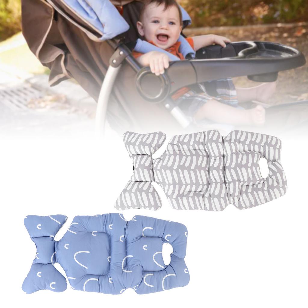 Baby Stroller Liner Thick Cotton Toddler Stroller Cushion Pad Pram Pushchair Liner Insert Universal 