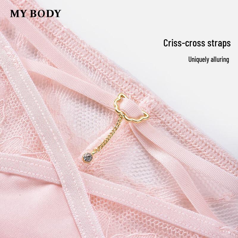 Mybody Women's Lace Low-Rise Briefs