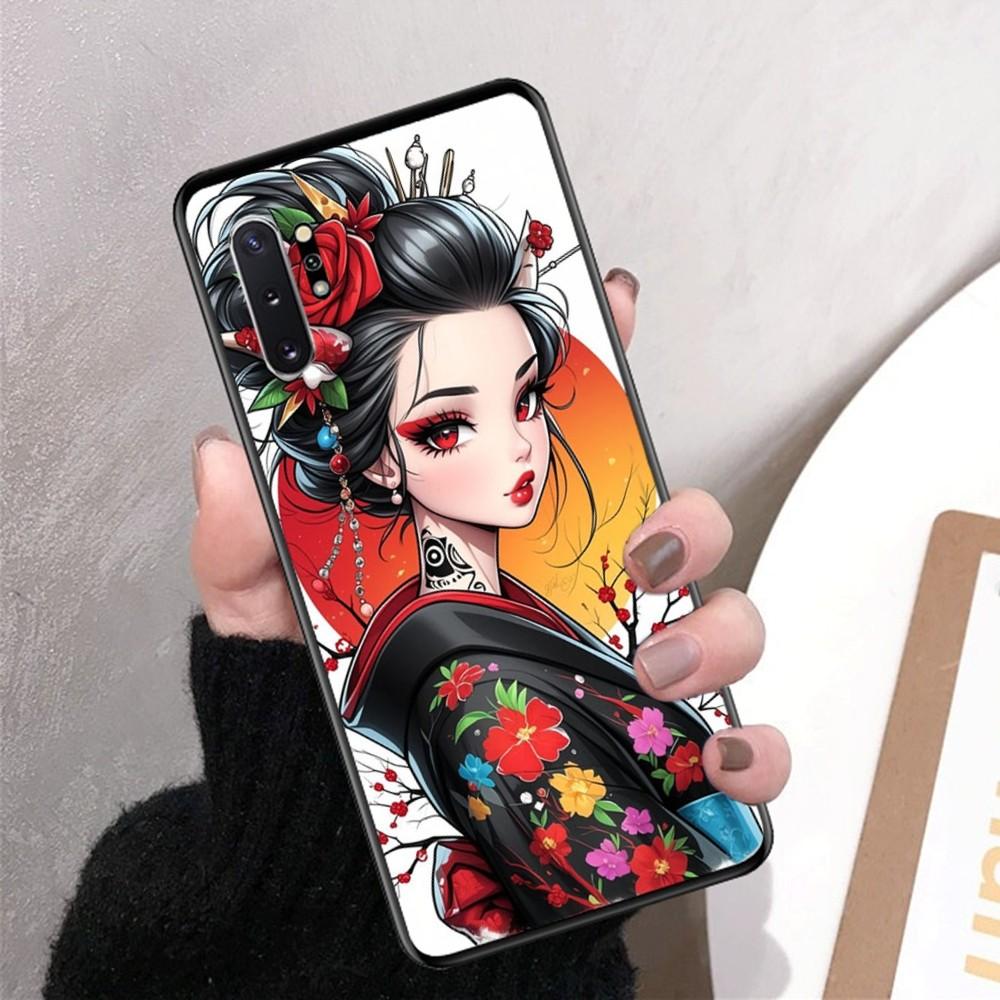 Japanese Style Art Phone Case For Samsung Note 8 9 10 20 Pro Plus Lite M 10 11 20 30 21 31 51 A 21 22 42 02 03