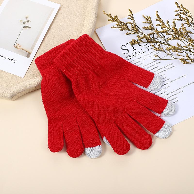 

Осень и зима удобные на ощупь полностью водородные вязаные перчатки для езды на открытом воздухе теплые и морозостойкие лыжные перчатки