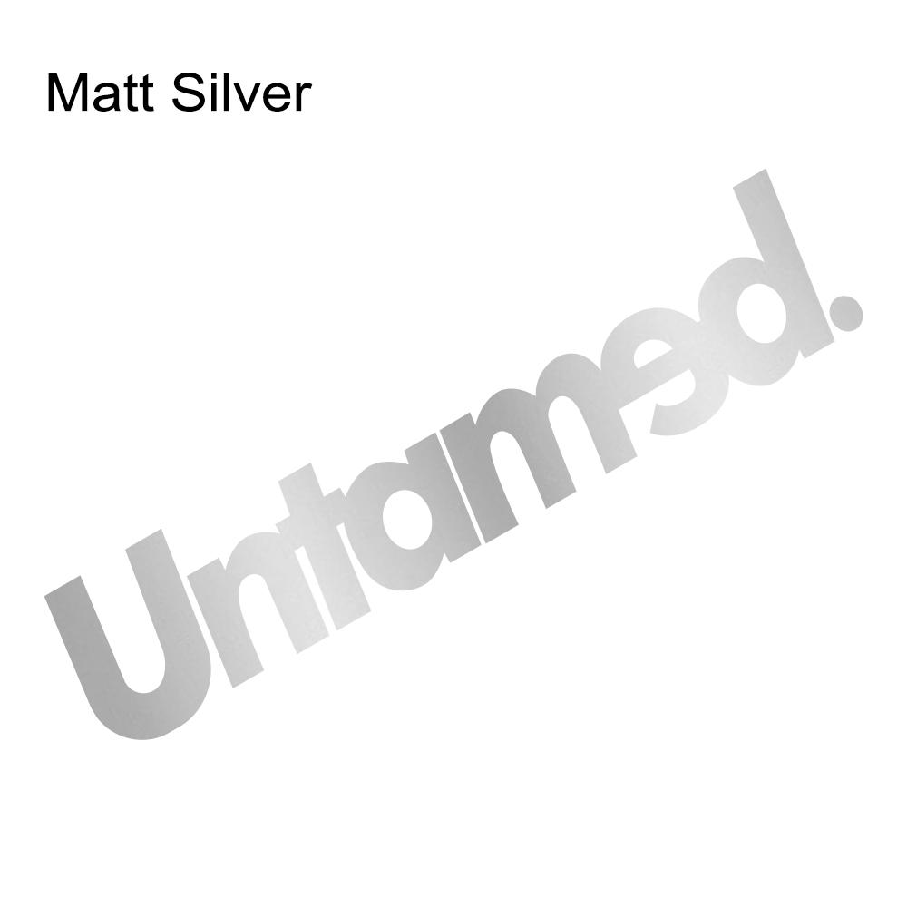 Car Stickers Untamed Auto Front Rear Windshields Vinyl Film Waterproof Vehicles PVC Stickers Exterior Car Accessories Decoration