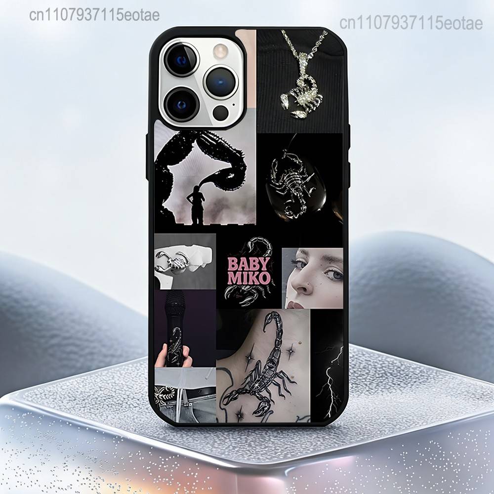 Y-Young Miko SINGER Magnetic Phone Case For IPhone 14 16 17 13 12 11 15 Pro Max Plus For Magsafe Wireless Charge Cover