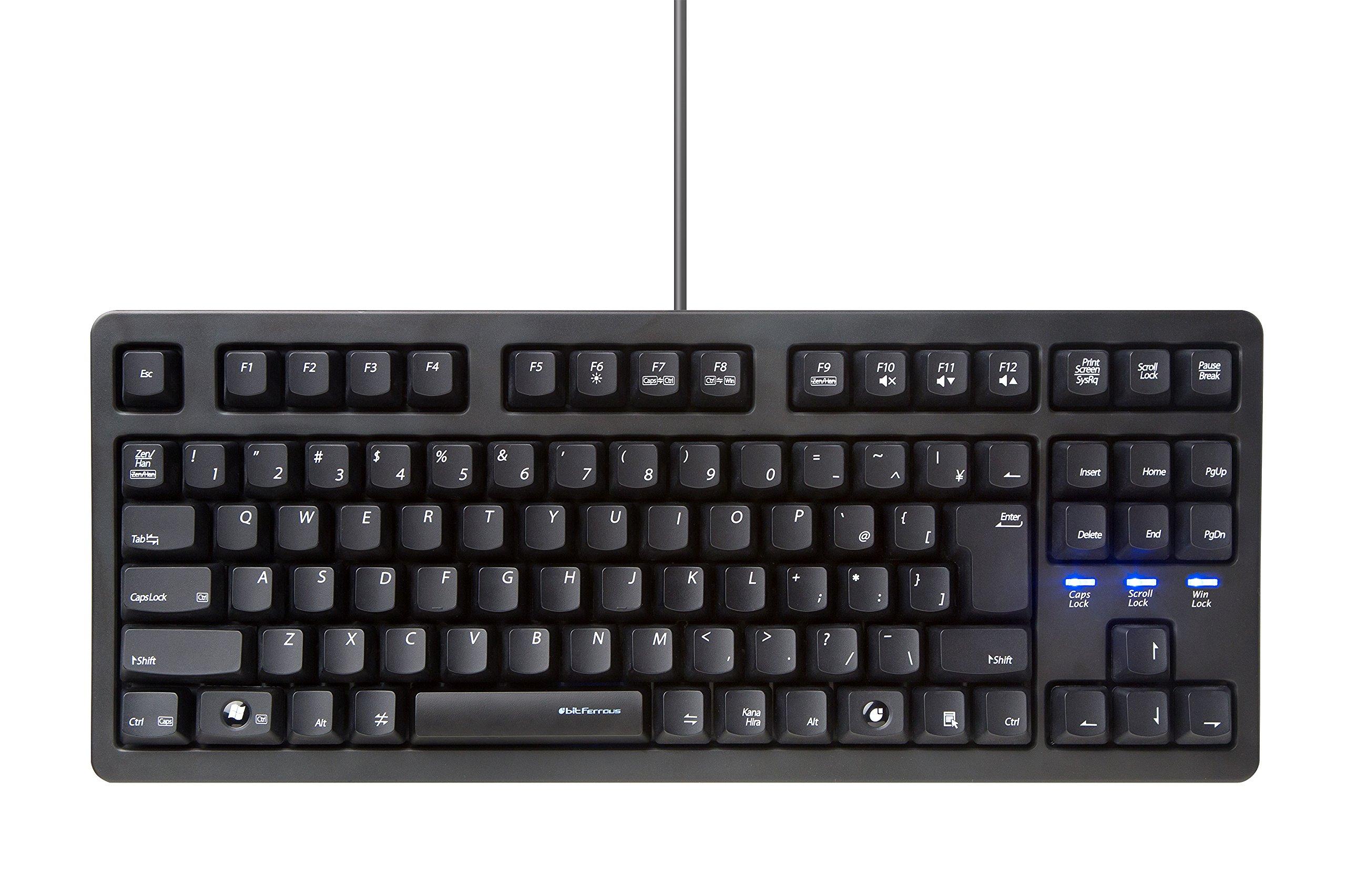

Компактна ігрова клавіатура моделі Tenkeyless, сумісна з кількома одночасними натисканнями «BFKB92UP2» чорний
