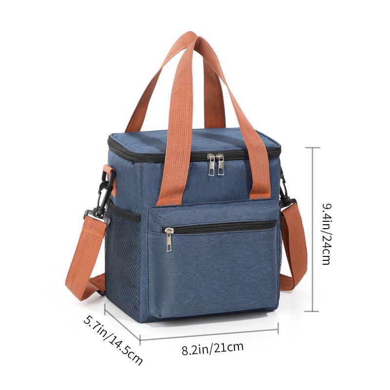 Portable Insulated Lunch Bag for Travel, Office, and Outdoor Use