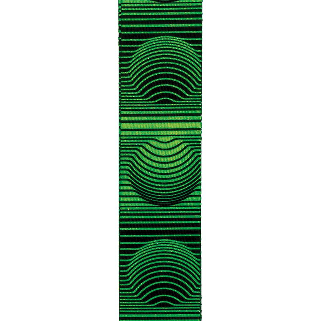 Woven Guitar Strap P20W1506 with Optical Orbs D'Addario