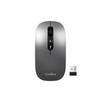Souris sans fil silencieuse - CoolBox - W02 - Rechargeable - Ambidextre - Triple connexion sans fil - Bluetooth 5.0