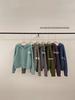 Korean Retro Color Block Stripe Zipper Hooded Knit Cardigan for Women - Autumn/Winter Loose Fit Sweater Jacket