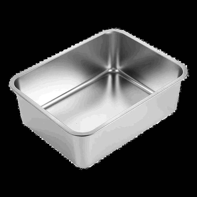 Lijia Stainless Steel Rectangular Food Pan with Lid