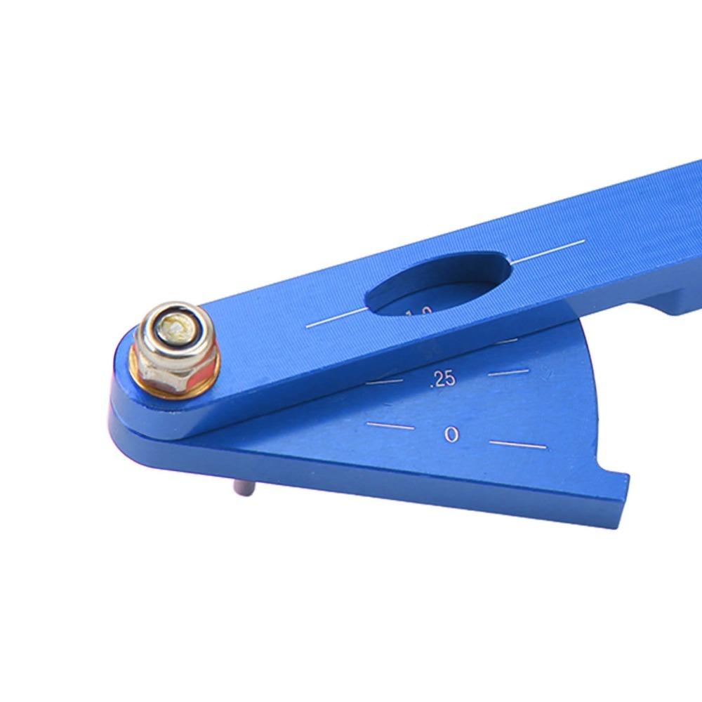 Easy to Use Bicycle Chain Wear Indicator Aluminum Alloy Bicycle Chain Gauge  Mountain Bike