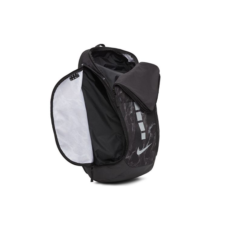 Nike Hoops Elite Pro Basketball Polyester Backpack Unisex Backpacks Black White BA5555-015