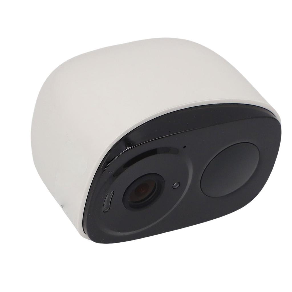 2 Sets Wireless Outdoor Camera 2K WiFi Home Security Camera 5200mAh Battery AI Motion Detection Alarm Card and Cloud