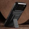 Business Magnetic Cards Solt Leather Phone Case for iPhone 17 Pro Max 16 15 Plus 14 13 12 11 Pro Max Mini 16E Bracket Cover