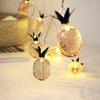 Pineapple Solar String Lights - BIMEE 11.5FT 10LED Waterproof Solar Powered Fairy String Lights Hanging Lights for Outdoor Garden Patio Landscape