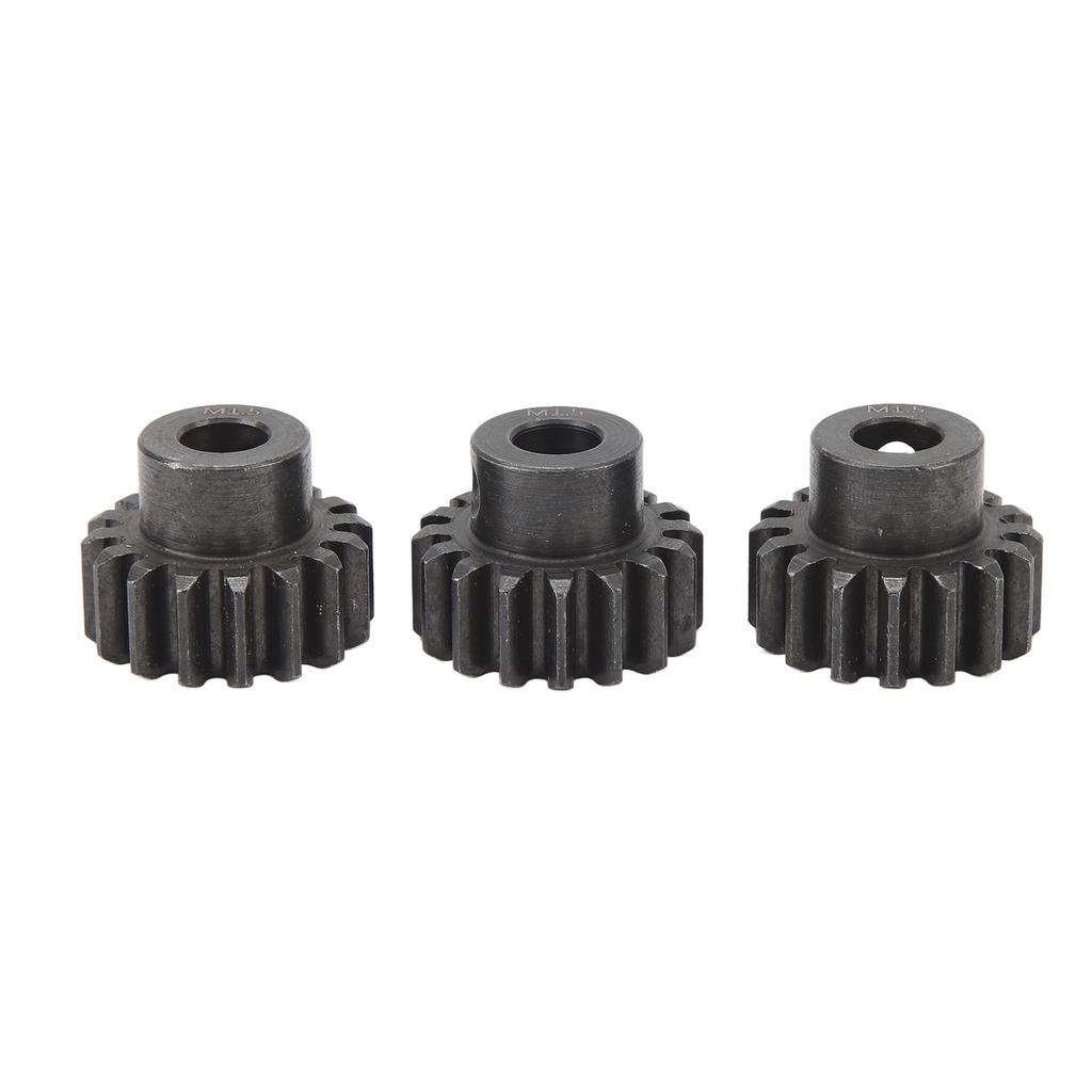 3pcs RC Car Gear Set 8mm Inner Hole Steel Car Motor Gear for 1 5 1 8 1 10 Model Car