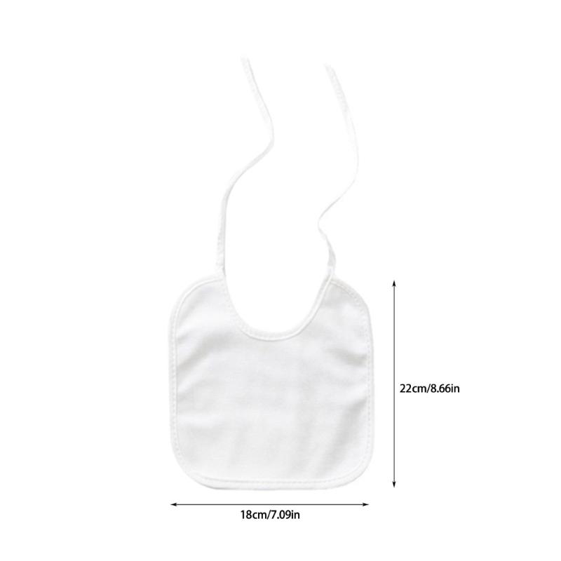 Set aus 10 wasserabweisenden Baumwoll-Lätzchen, kreative Mal-Sabberlätzchen, Baby-Lätzchen, atmungsaktive Lätzchen für Mahlzeiten und Zahnen