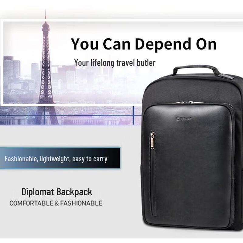 Diplomat DS-14008L Fashion Laptop Backpack 12 inches