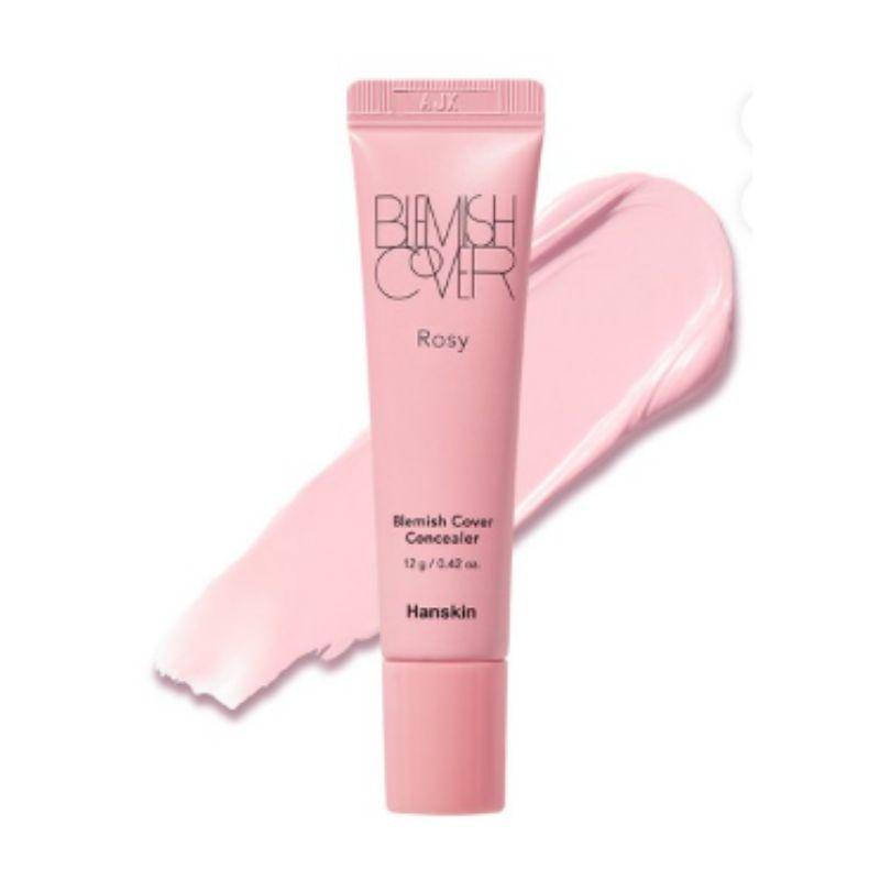 Hanskin Blemish Cover Concealer 12g Color Correcting Concealer 01 Rosy