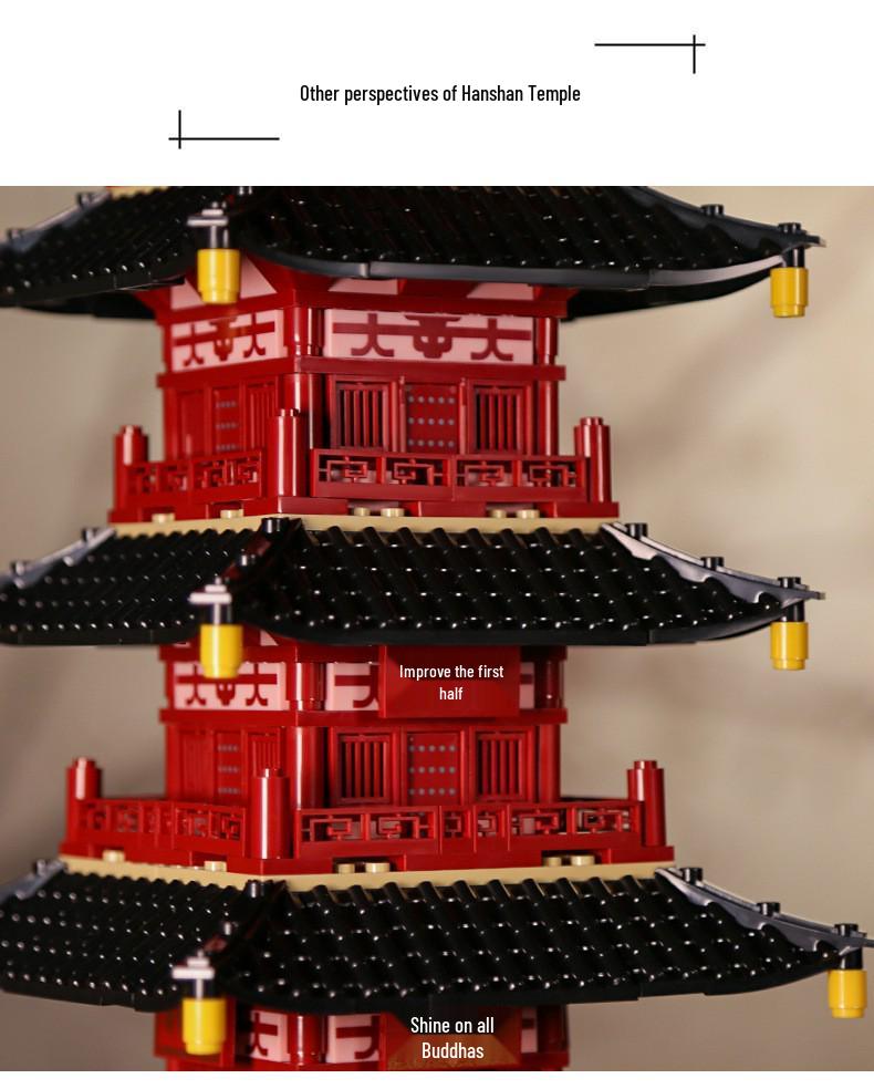 Suzhou Hanshan Temple Building Blocks: Challenging Educational Toy and Souvenir