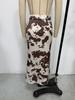 2025 Autumn/Winter Women's Satin Print Long Skirt - Slimming Imitation Silk
