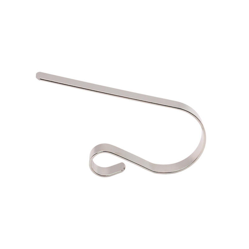 Creative Christmas Stocking Holder Hooks Fireplace Mantel Hanger Metal Clothes Hanger Christmas Party Decoration Supplies