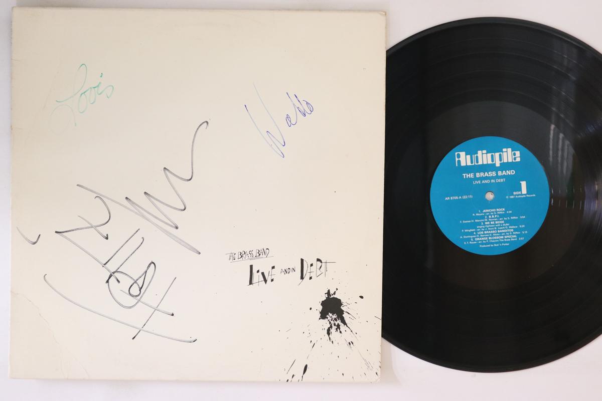 

LP Record BRASS BAND Live And In Debt AR8705 AUDIOPILE 1987 US Jazz Used
