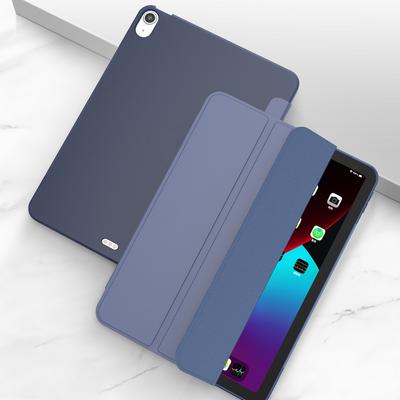 For iPad Air 11 (2025)/(2024)/Air (2022)/(2020) Case Tri-Fold Stand PU Leather+TPU Tablet Cover