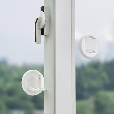2Pcs Sliding Glass Door Lock Self-Adhesive Sliding Window Safety Locks No Drilling Safety Locks For Home Multifunctional Locks