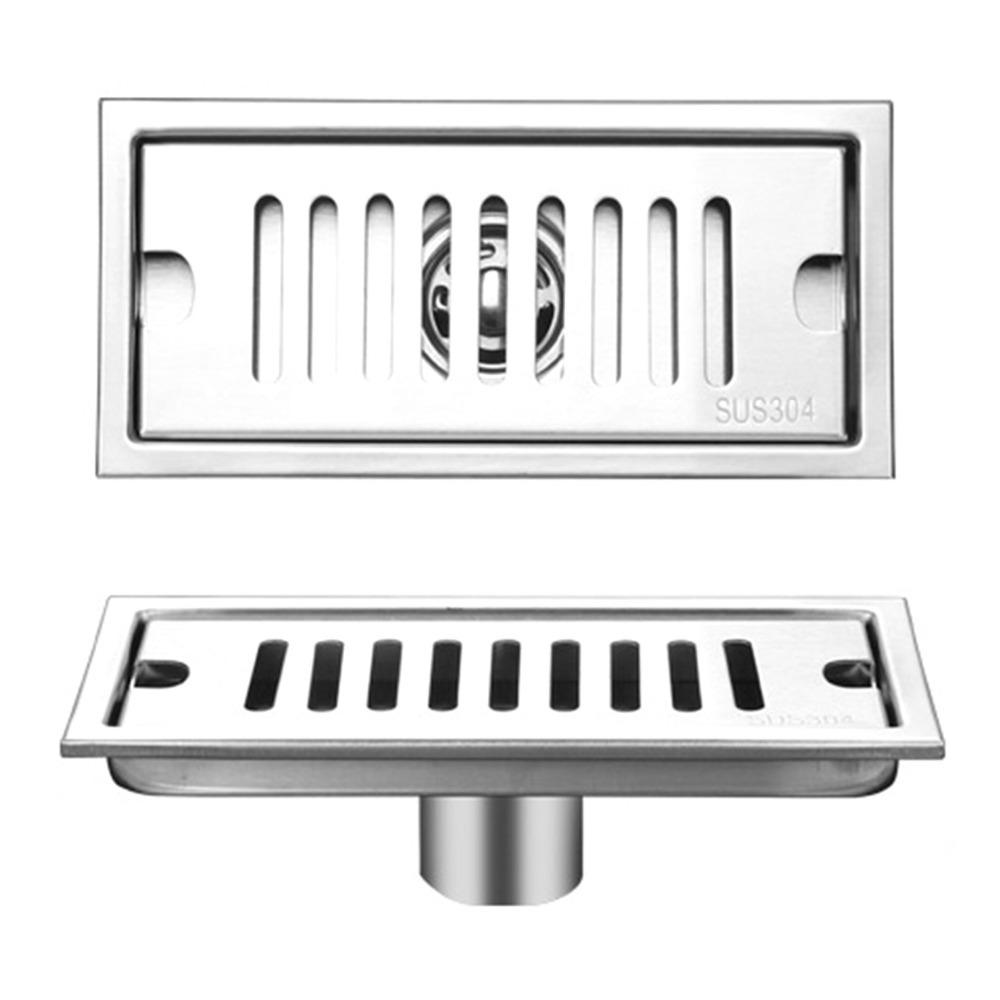 Linear Shower Drain Rectangle Shape Shower Floor Drain Practical Floor Drain  Pool
