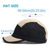 Short Brim Mesh Baseball Cap Retro UV Protection Cap Casual Sun Visor Cap  Unisex