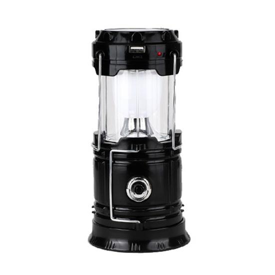 Solar Camping Lantern Lightweight Waterproof USB Rechargeable LED Light Ultra Bright Outdoor Hiking Tent Hanging Emergency Lamp