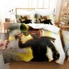 Fallout Vault 33 Bettwäsche-Set Einzelbett Twin Full Queen King Size Bettwäsche-Set Schlafzimmer für Jungen Erwachsene Bettbezug-Sets Anime Bettwäsche-Set Bett