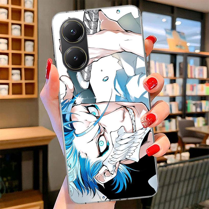 Grimmjow 6 Bleach Phone Case For Xiaomi Poco F7 Ultra X7 X6 X5 Pro M7 Redmi 15C 15 13C 13 12C 12 10C 10 9A 9C 9T 9 Shell Poco F7
