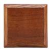 1Pc Square Wooden Sushi Dish Snacks Dried Cake Tray Dessert Plate for Home Tableware(#1)
