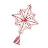 Irregular Christmas Tree Toppers Easy To Install Metal Star Tree Top Ornament Festival Accessory Home Adornment