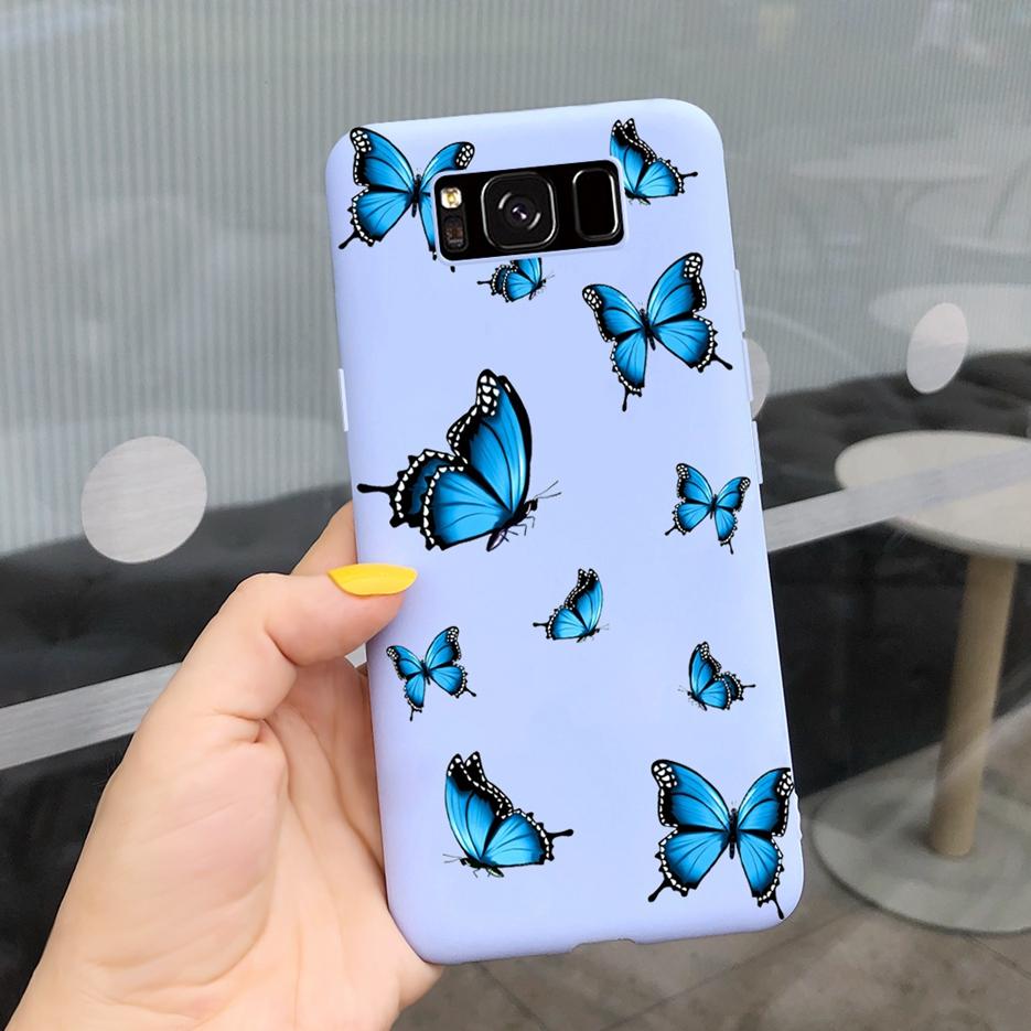 For Samsung Galaxy S8 Case Galaxy S8+ Cover Stylish Sunflower Pretty Girls Cover For Samsung S8 Plus GalaxyS8 S8+ Soft Bags Case