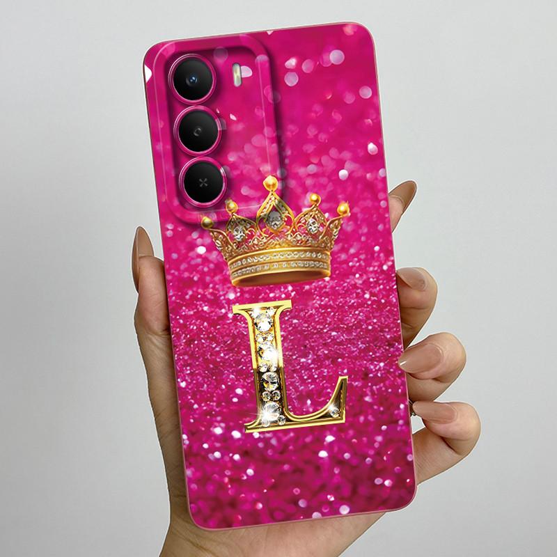Phone Case For Realme C71 2025 Cover Luxury Crown Letters Soft Silicone Shell Shockproof Bumper for Oppo realme C71 C 71 4G Etui