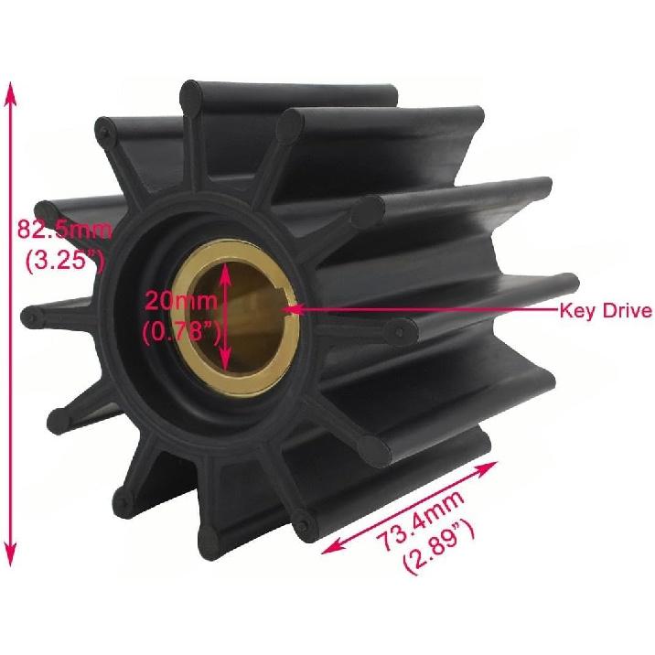 Akcesoria Loczek Wirnik Pompy Wodnej 1W5664 7E0321 do Silników Morskich Caterpillar CAT 3208 3116 3126 Pompy 7E4115 4P-7168 170-6116 Części